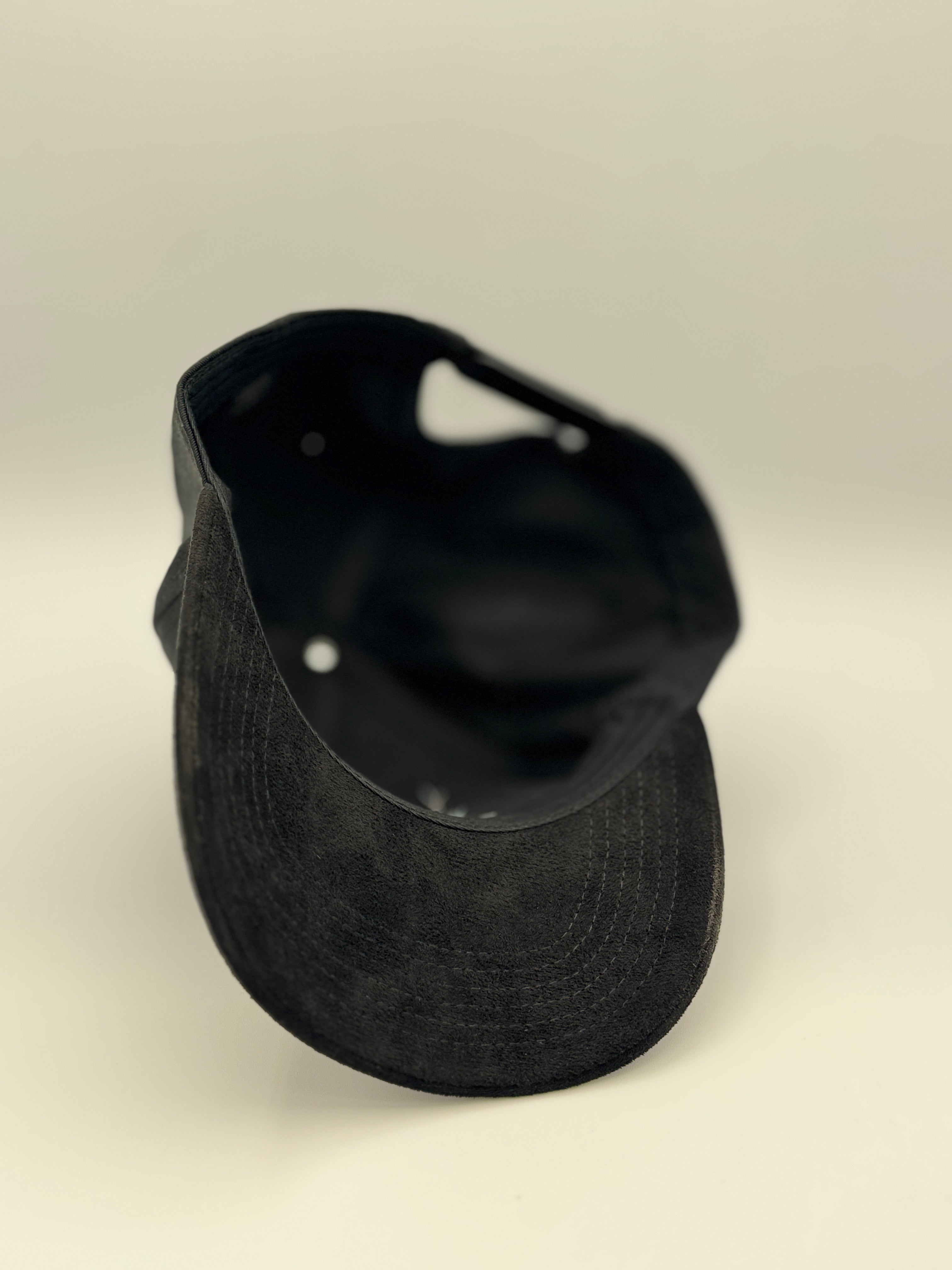 "Believe" Embroidered Holiday season 5 Panel Snapback with Suede Brim Unisex Black